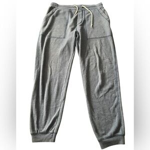 Marine Layer women’s blue pocket jogger sweatpants Made in the USA